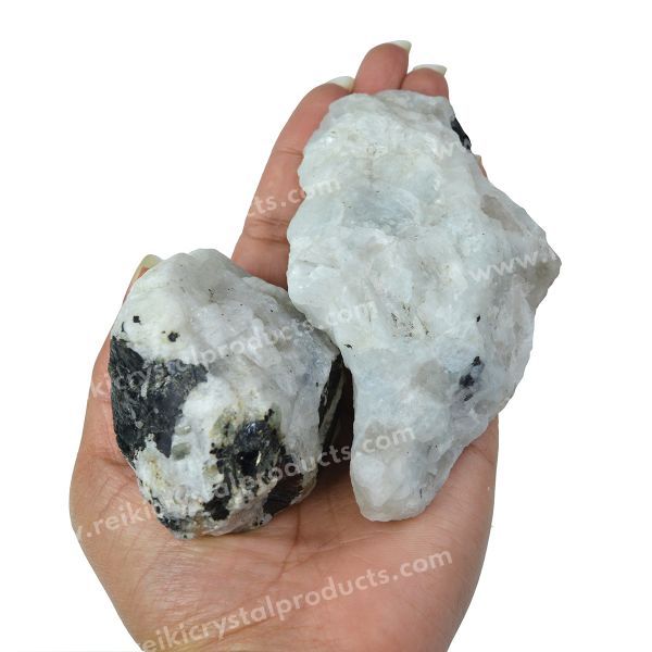 Rainbow Moonstone Raw Rough Stones