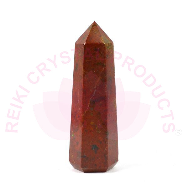 Red Jasper Crystal Pencil / Obelisks-50-55 mm