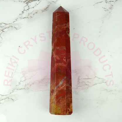 Red Jasper Crystal Pencil / Obelisks
