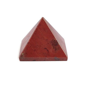 Natural Red Jasper Pyramid 10-15 mm Reiki Charged