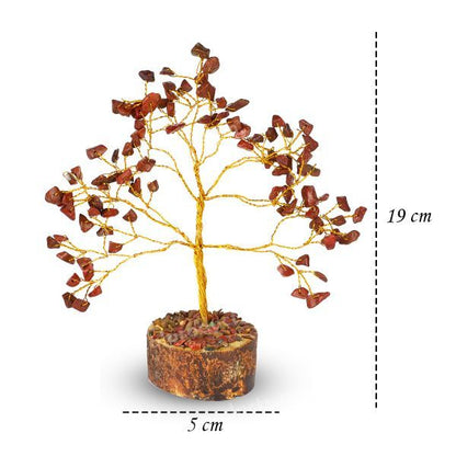 Red Jasper Natural Chips 100 Beads Tree