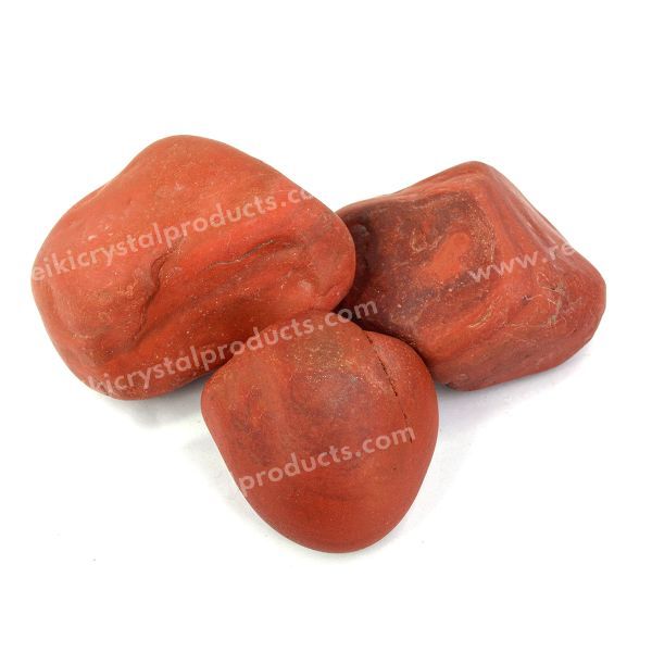 Red Jasper Round Shape Raw Rough Stones