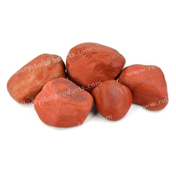 Red Jasper Round Shape Raw Rough Stones