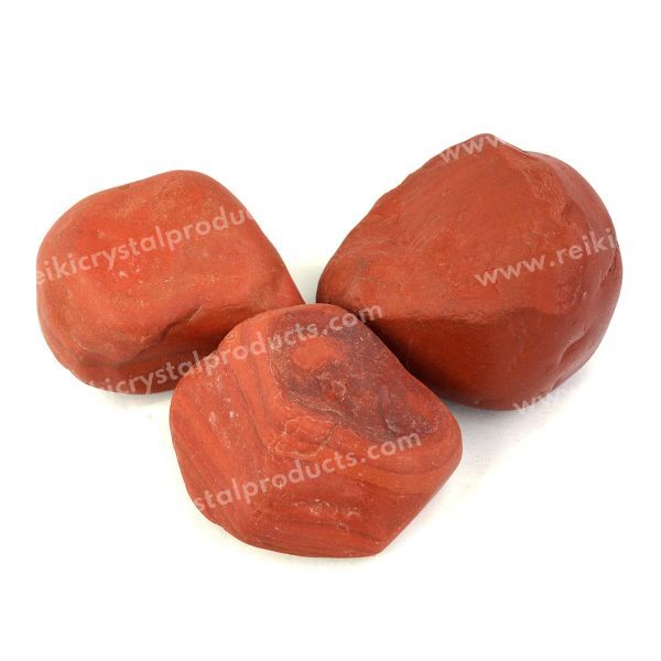 Red Jasper Round Shape Raw Rough Stones