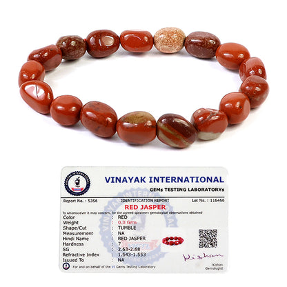 Certified Big Round Tumble Bracelet