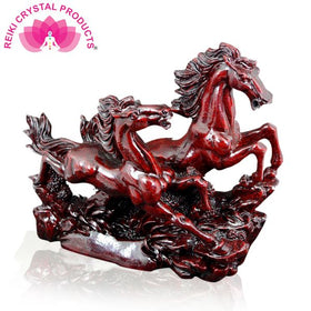 2 / Two Red Running Horse