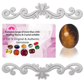 Natural Tiger Eye Oval Shape Loos Gemstone