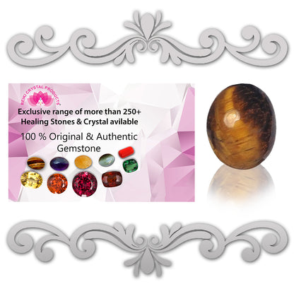 Natural Tiger Eye Oval Shape Loos Gemstone