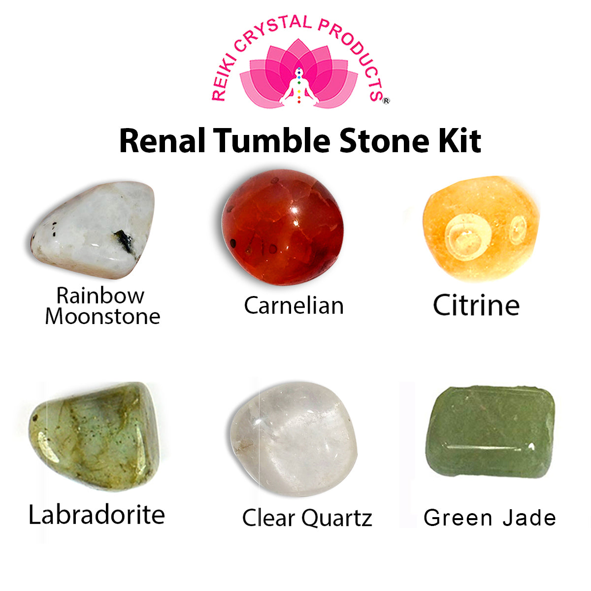 All Purpose Energized Customized Natural Tumble Stone Kits