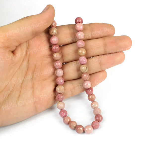 Natural Rhodochrosite 8 mm loose beads for bracelet design