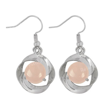 Natural Crystal Stone Earrings for Girls Women