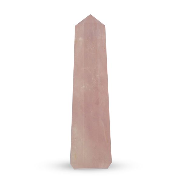 Rose Quartz Crystal Pencil / Obelisks-50-55 mm