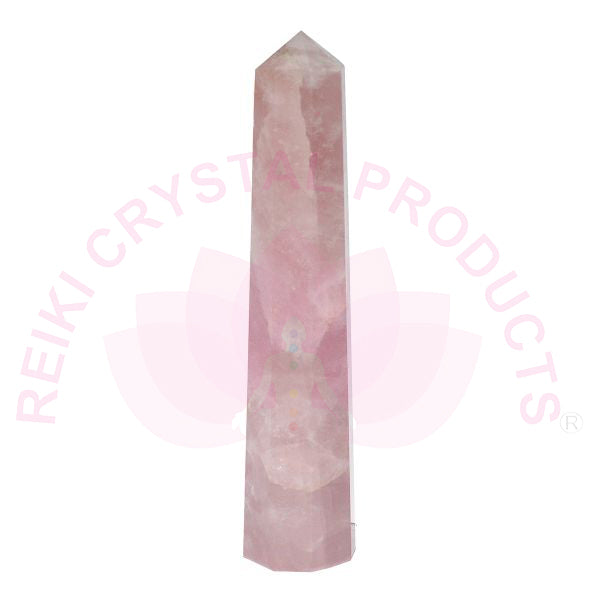 Rose Quartz Crystal Pencil / Obelisks