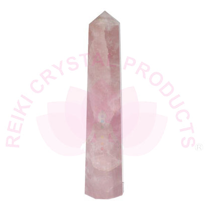 Rose Quartz Crystal Pencil / Obelisks