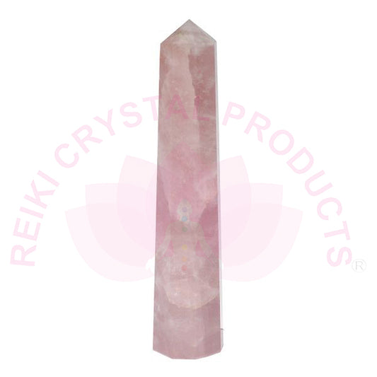 Rose Quartz Crystal Pencil / Obelisks