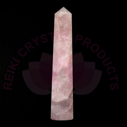 Rose Quartz Crystal Pencil / Obelisks
