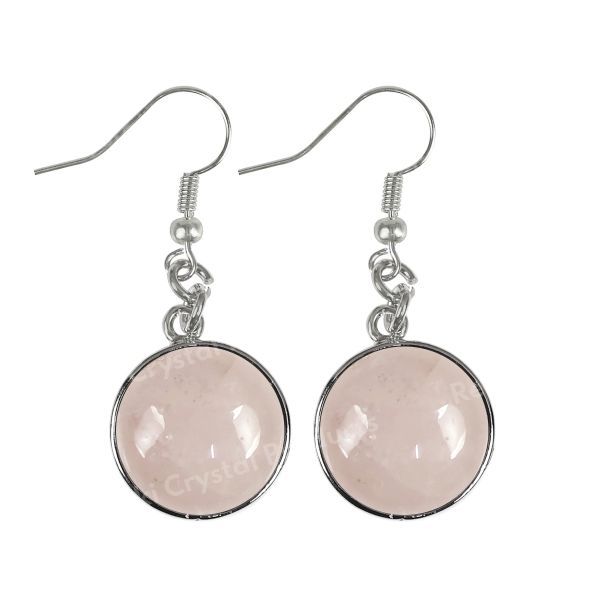 Natural Crystal Stone Hanging Earrings