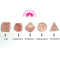 Rose Quartz Geometry Set