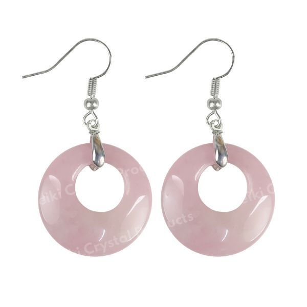 Crystal Stone Circle Shape Earrings for Girls / Women