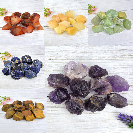 Natural Raw / Rough Crystal Stone Pack of 10 Pc