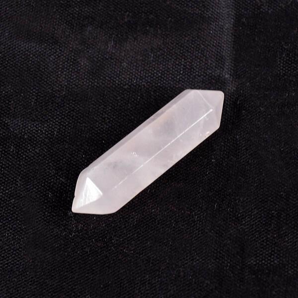 Rose Quartz Double Terminated Pencil for Reiki Healing and Crystal Healing Stones Size 25 mm