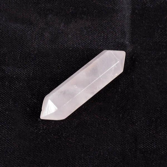 Rose Quartz Double Terminated Pencil for Reiki Healing and Crystal Healing Stones Size 25 mm