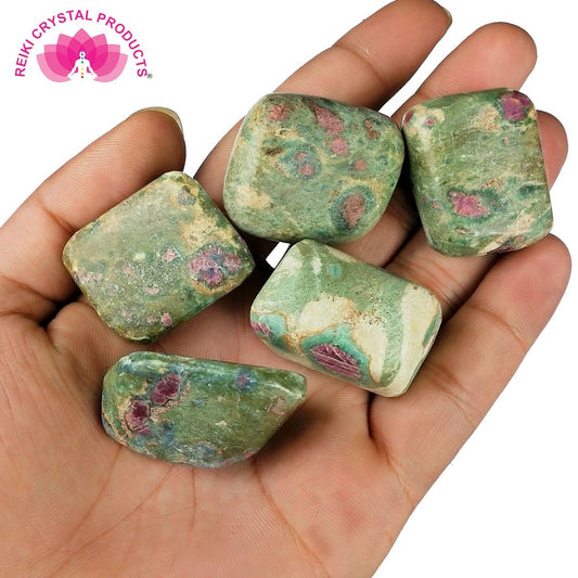 Ruby Fuchsite Tumble Stone