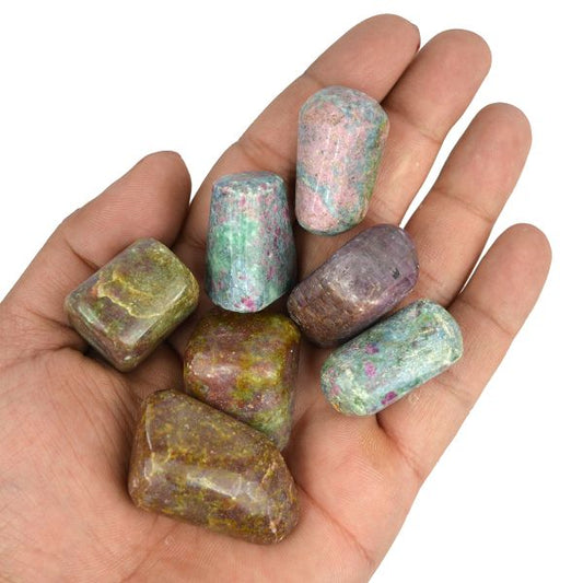 Ruby Kyanite Tumble Stone