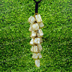Selenite Tumble Stone Car Hanging / Door Hanging Accessories