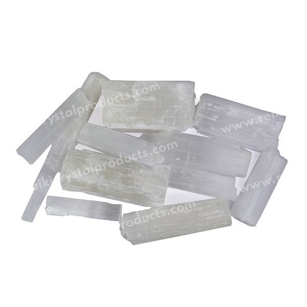 Selenite Raw Rough Stones