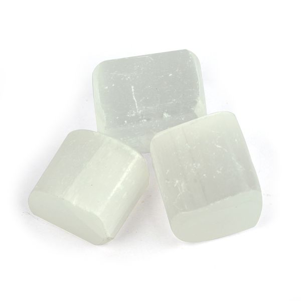 Selenite Tumble Stone