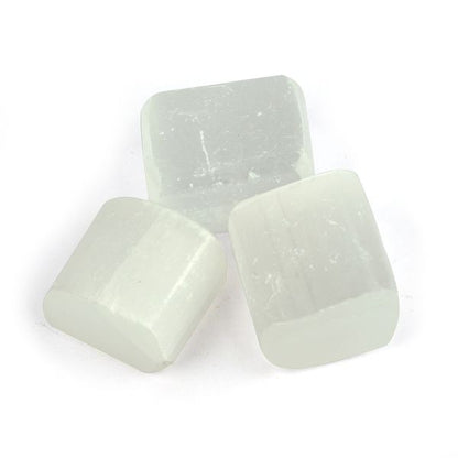 Selenite Tumble Stone