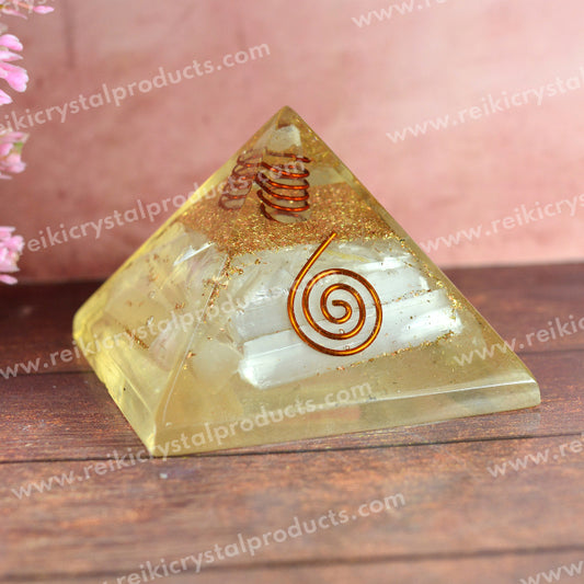 Natural Orgone / Orgonite Pyramid 60 mm