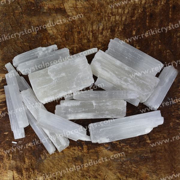 Selenite Raw Rough Stones