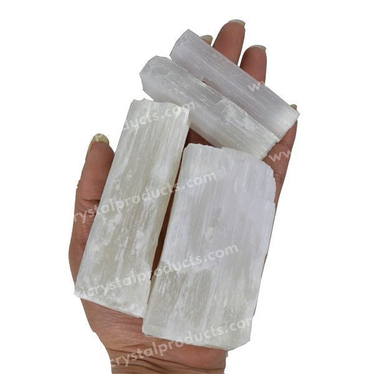 Selenite Raw Rough Stones