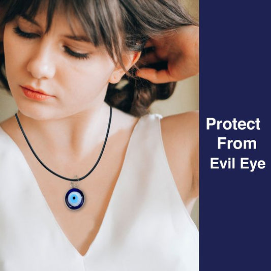 Blue Turkish Evil Eye Pendant 20 mm