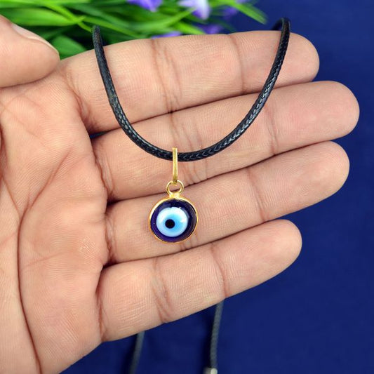 Blue Turkish Evil Eye Pendant 15mm Pack of 2