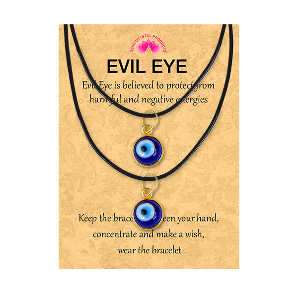 Blue Turkish Evil Eye Pendant 15mm Pack of 2