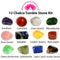12 Chakra with Smoky Quartz Tumble Stone Kit