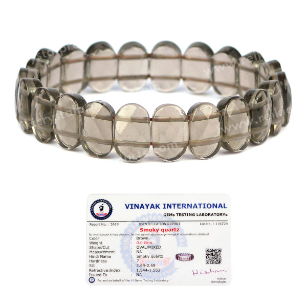 Certified Natural Crystal Stones Exotic Bracelet