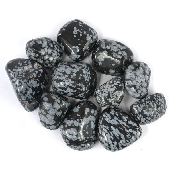 Snowflake Obsidian Tumble Stone