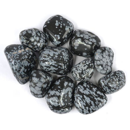 Snowflake Obsidian Tumble Stone