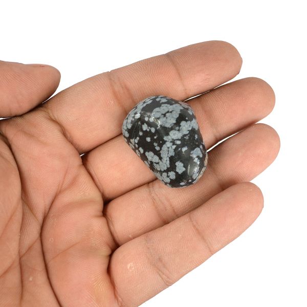 Snowflake Obsidian Tumble Stone