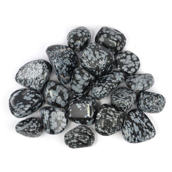 Snowflake Obsidian Tumble Stone