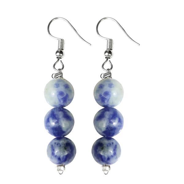 Natural Crystal Stone Earrings for Girls & Women