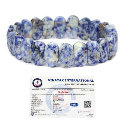 Certified Natural Crystal Stones Exotic Bracelet