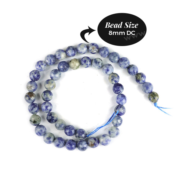 Polished Sodalite loose beads 45 to 50 pieces