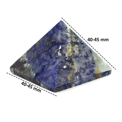 Sodalite Pyramid 40-45 mm