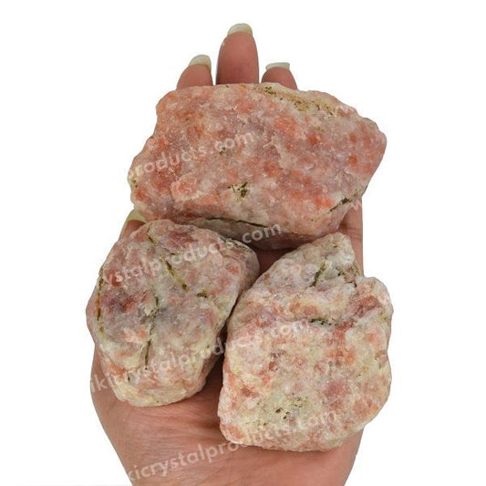 Sunstone Raw Rough Stones