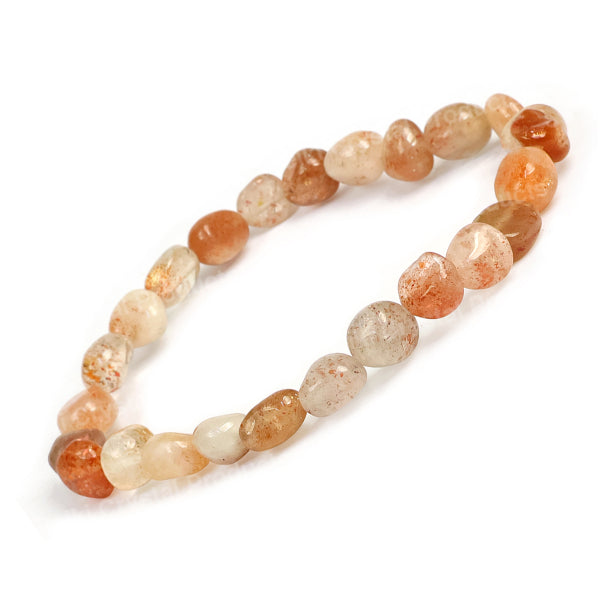 Natural Crystal Stone Tumble Bracelet